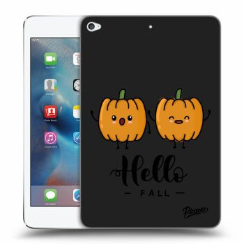Picasee crna silikonska maskica za Apple iPad mini 4 - Hallo Fall
