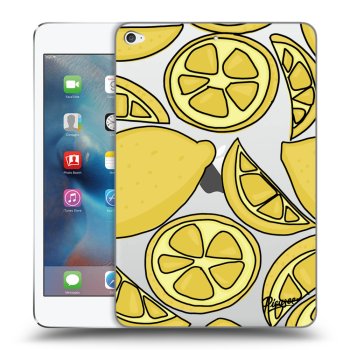 Picasee silikonska prozirna maskica za Apple iPad mini 4 - Lemon