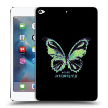 Picasee crna silikonska maskica za Apple iPad mini 4 - Diamanty Blue