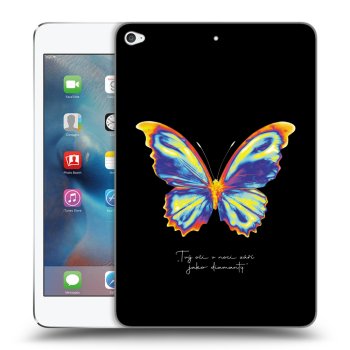 Picasee crna silikonska maskica za Apple iPad mini 4 - Diamanty Black