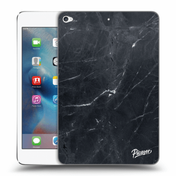 Picasee silikonska prozirna maskica za Apple iPad mini 4 - Black marble