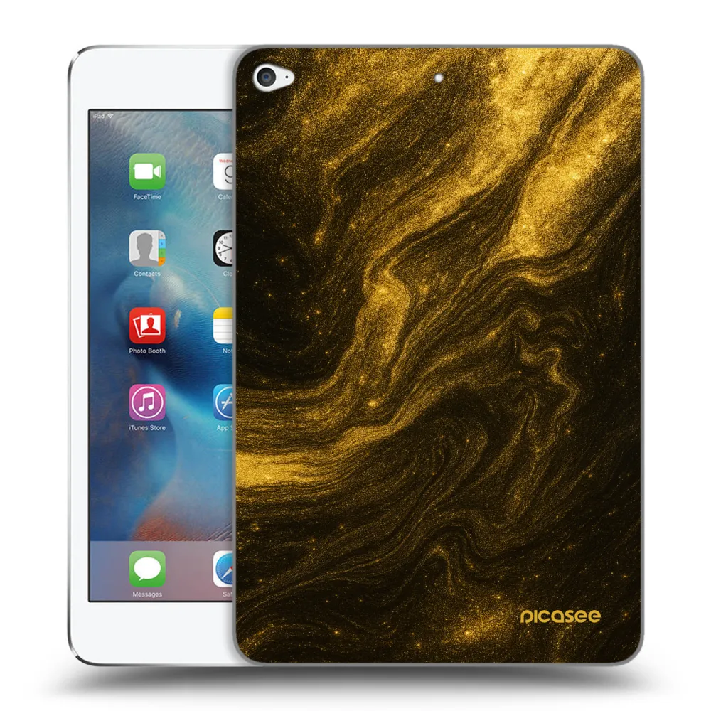 Picasee silikonska prozirna maskica za Apple iPad mini 4 - Black