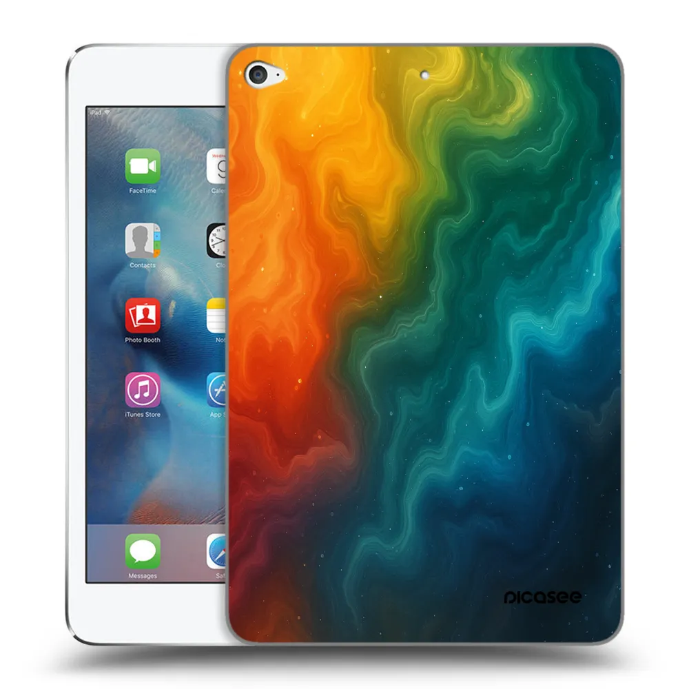 Picasee silikonska prozirna maskica za Apple iPad mini 4 - Solar