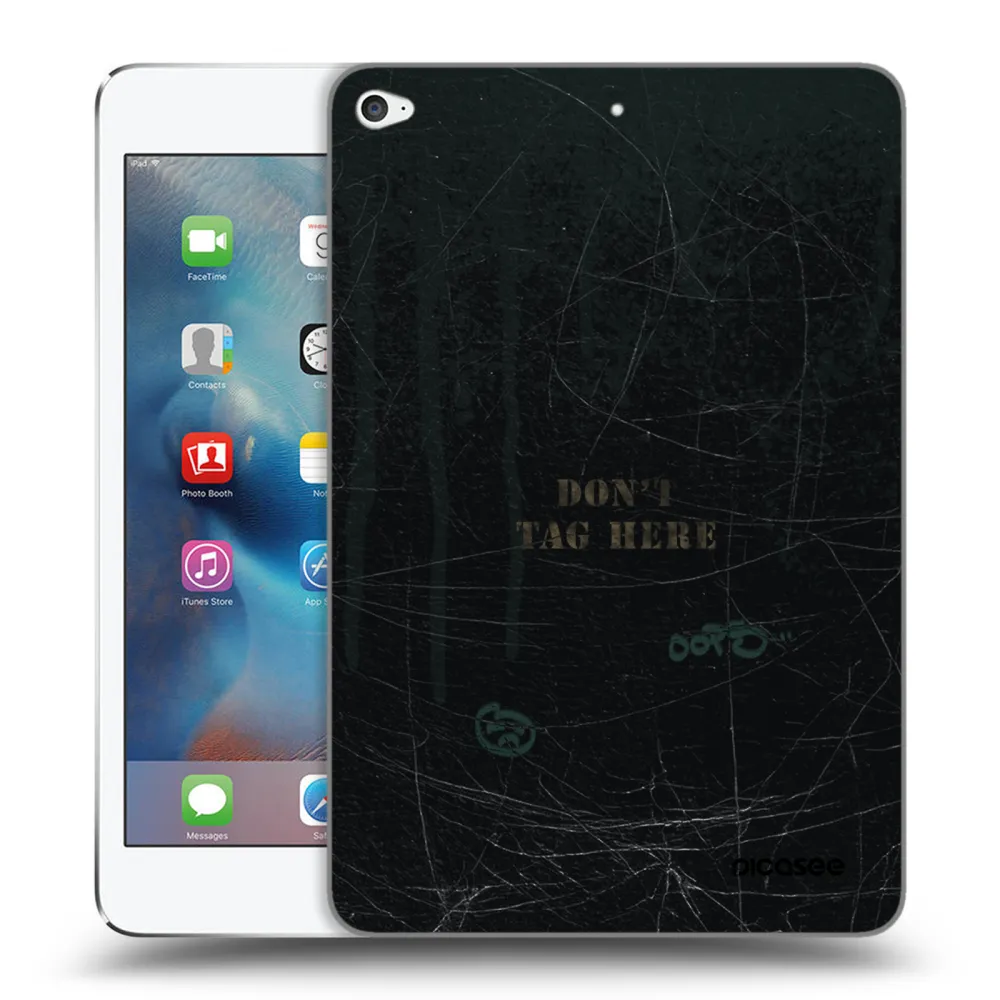 Picasee silikonska prozirna maskica za Apple iPad mini 4 - DON´T TAG