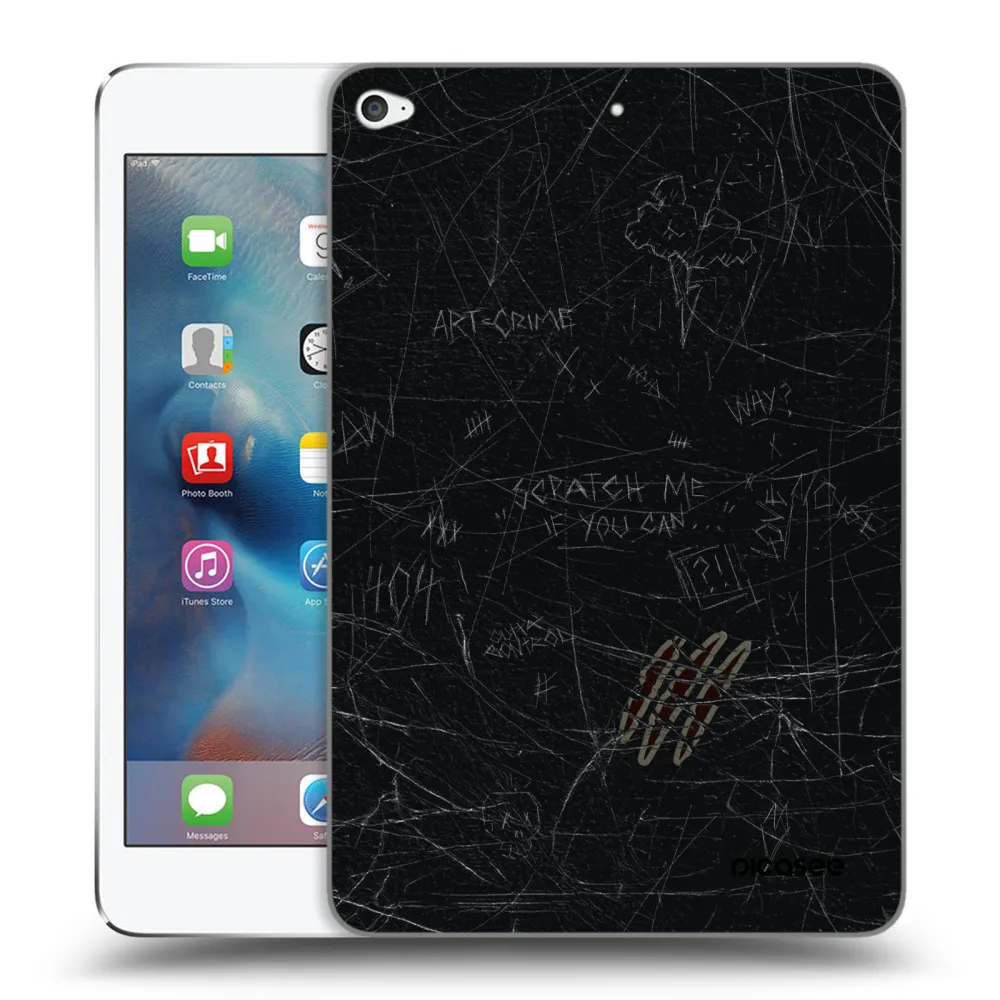 Picasee silikonska prozirna maskica za Apple iPad mini 4 - SCRATCH