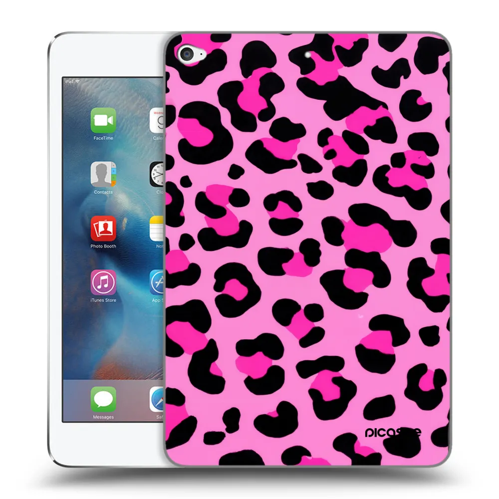 Picasee silikonska prozirna maskica za Apple iPad mini 4 - Pink Tiger