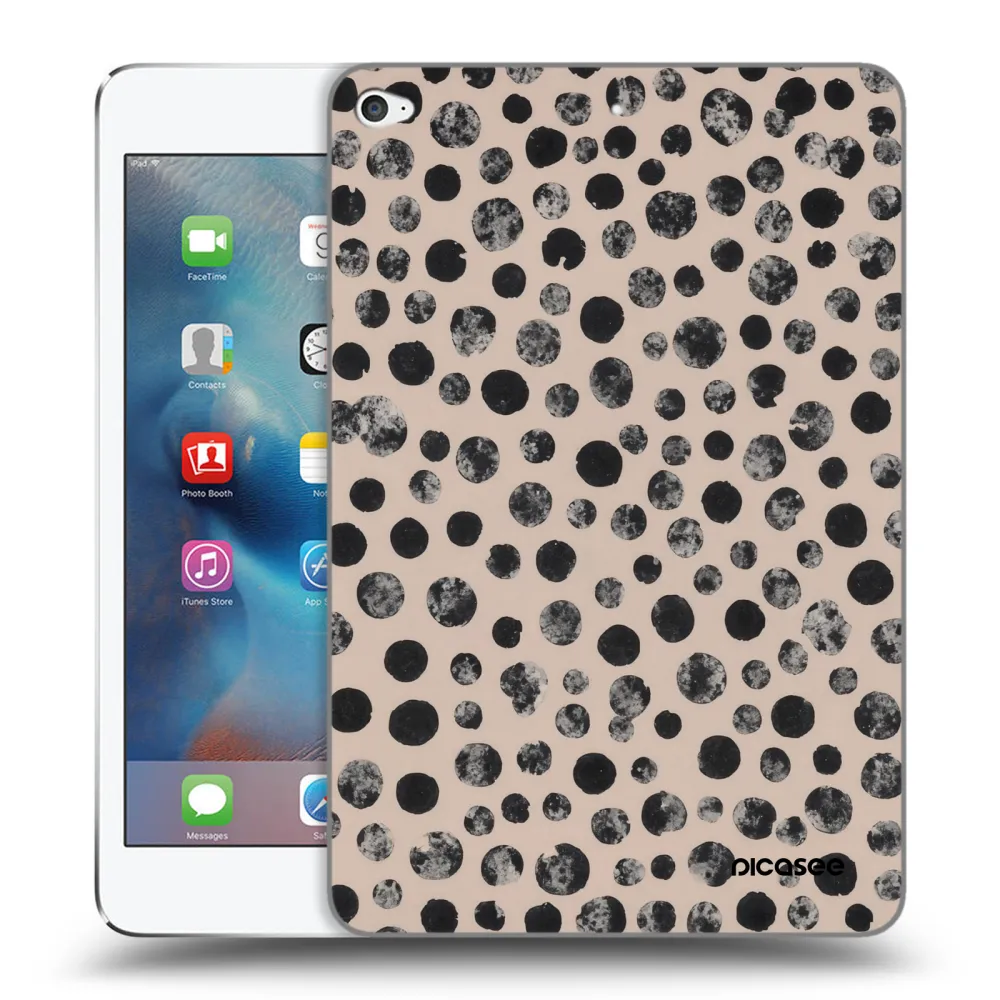 Picasee silikonska prozirna maskica za Apple iPad mini 4 - Dots