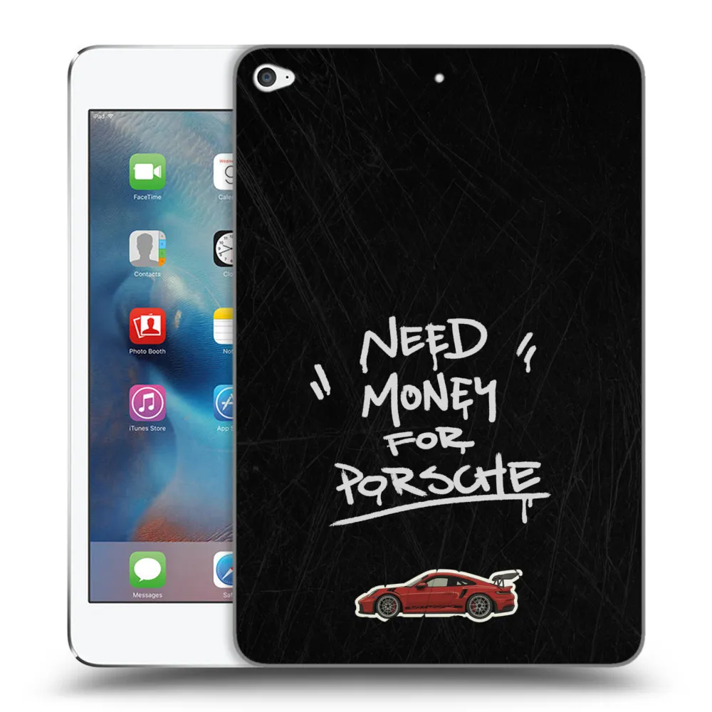 Picasee silikonska prozirna maskica za Apple iPad mini 4 - Dark Racer