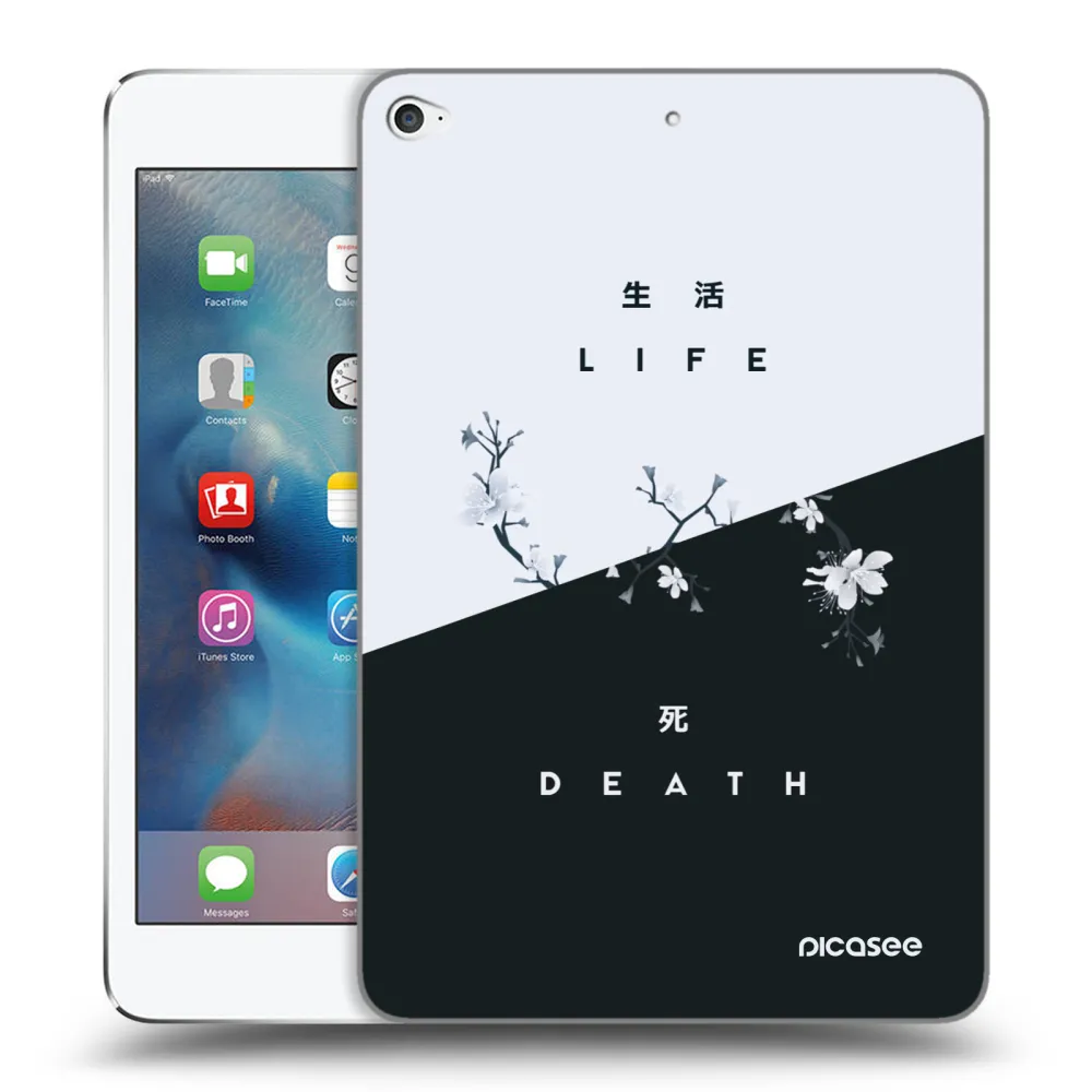 Picasee silikonska prozirna maskica za Apple iPad mini 4 - Life - Death