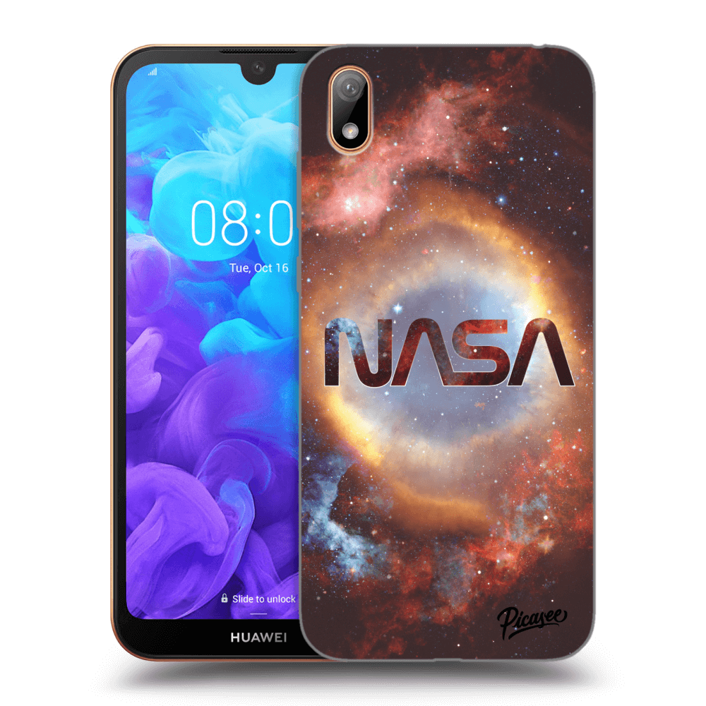 Picasee silikonska prozirna maskica za Huawei Y5 2019 - Nebula