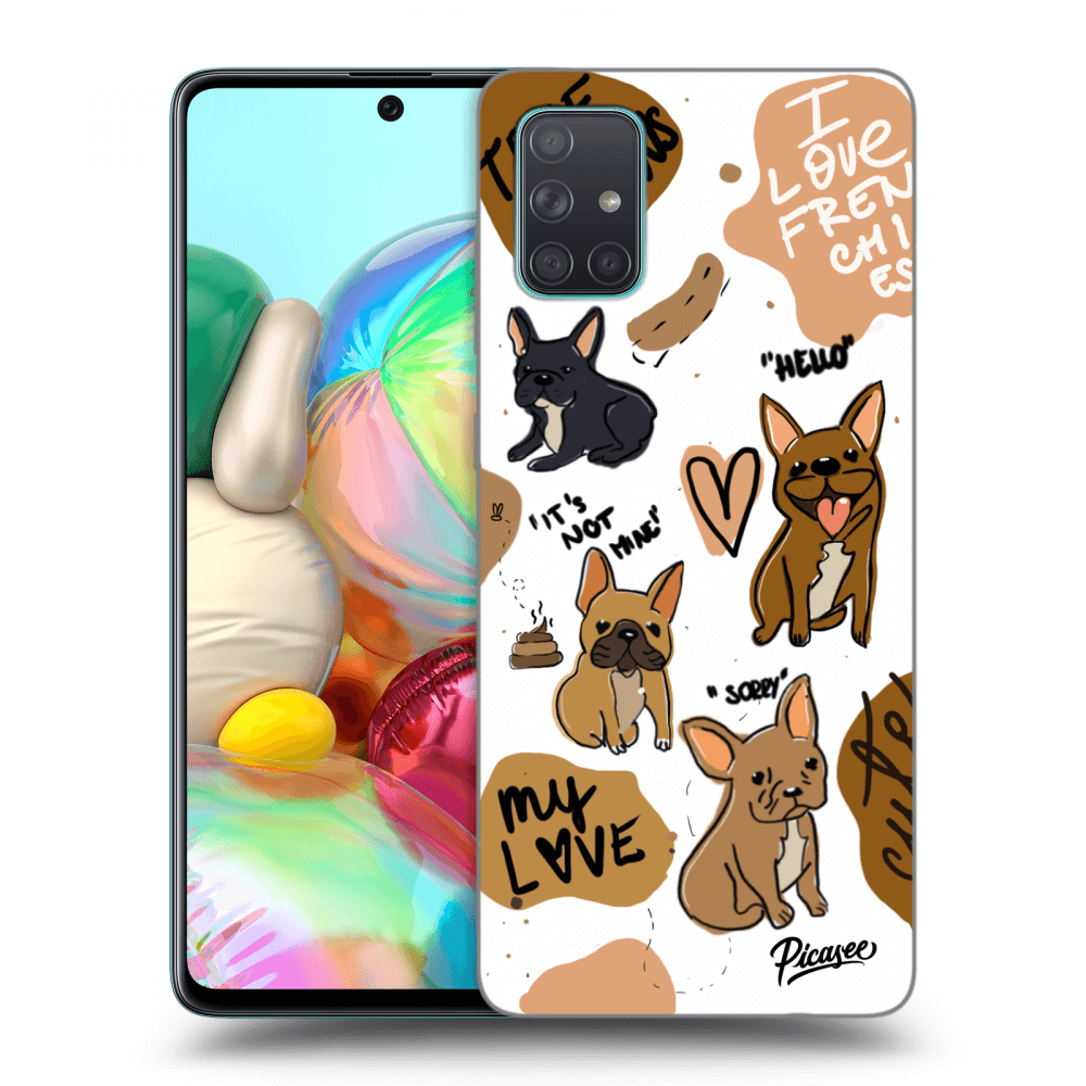 Picasee ULTIMATE CASE za Samsung Galaxy A71 A715F - Frenchies