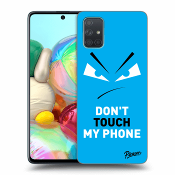 Maskica za Samsung Galaxy A71 A715F - Evil Eye - Blue