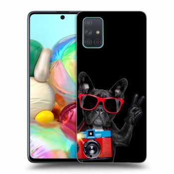 Maskica za Samsung Galaxy A71 A715F - French Bulldog