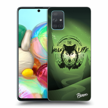 Maskica za Samsung Galaxy A71 A715F - Wolf life