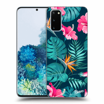 Maskica za Samsung Galaxy S20 G980F - Pink Monstera