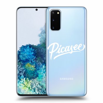Picasee silikonska prozirna maskica za Samsung Galaxy S20 G980F - Picasee - White