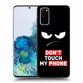Maskica za Samsung Galaxy S20 G980F - Angry Eyes - Transparent