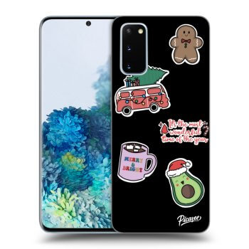 Picasee ULTIMATE CASE za Samsung Galaxy S20 G980F - Christmas Stickers