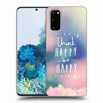 Maskica za Samsung Galaxy S20 G980F - Think happy be happy