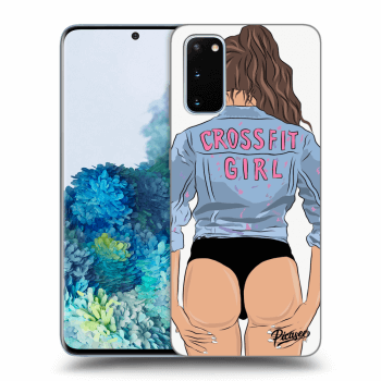 Picasee ULTIMATE CASE za Samsung Galaxy S20 G980F - Crossfit girl - nickynellow