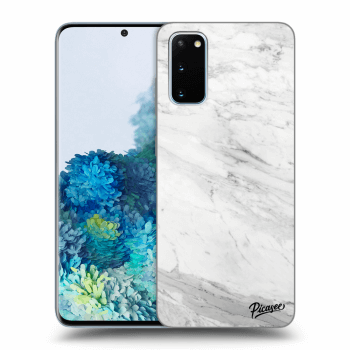 Maskica za Samsung Galaxy S20 G980F - White marble