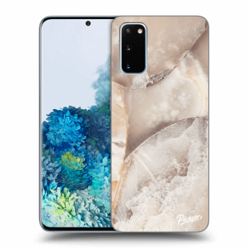 Maskica za Samsung Galaxy S20 G980F - Cream marble