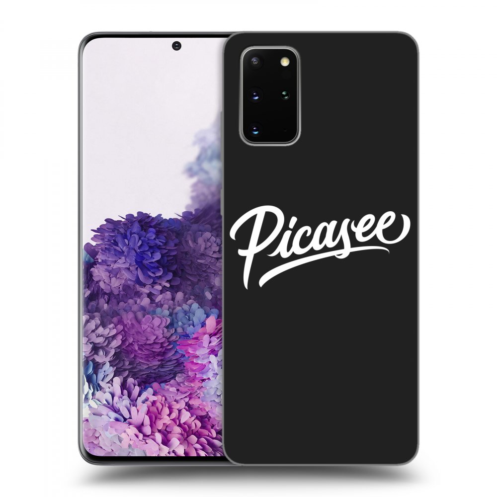 Picasee crna silikonska maskica za Samsung Galaxy S20+ G985F - Picasee - White