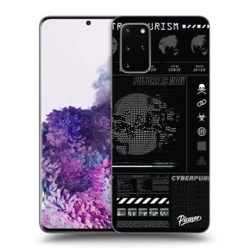 Picasee crna silikonska maskica za Samsung Galaxy S20+ G985F - FUTURE