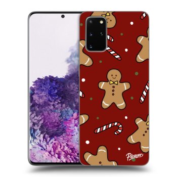 Picasee silikonska prozirna maskica za Samsung Galaxy S20+ G985F - Gingerbread 2