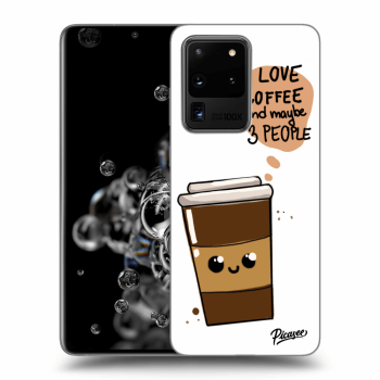 Maskica za Samsung Galaxy S20 Ultra 5G G988F - Cute coffee