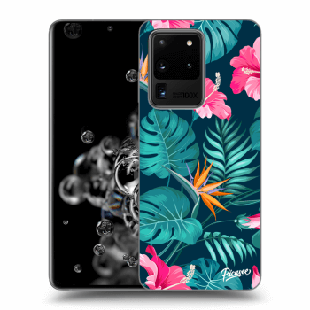 Maskica za Samsung Galaxy S20 Ultra 5G G988F - Pink Monstera