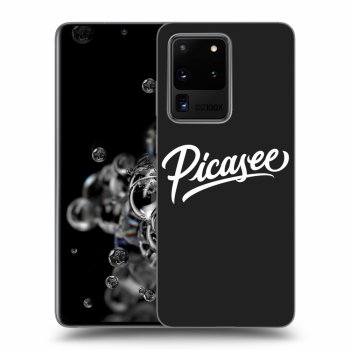 Picasee crna silikonska maskica za Samsung Galaxy S20 Ultra 5G G988F - Picasee - White