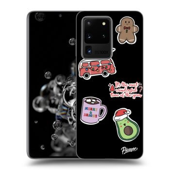Picasee ULTIMATE CASE za Samsung Galaxy S20 Ultra 5G G988F - Christmas Stickers