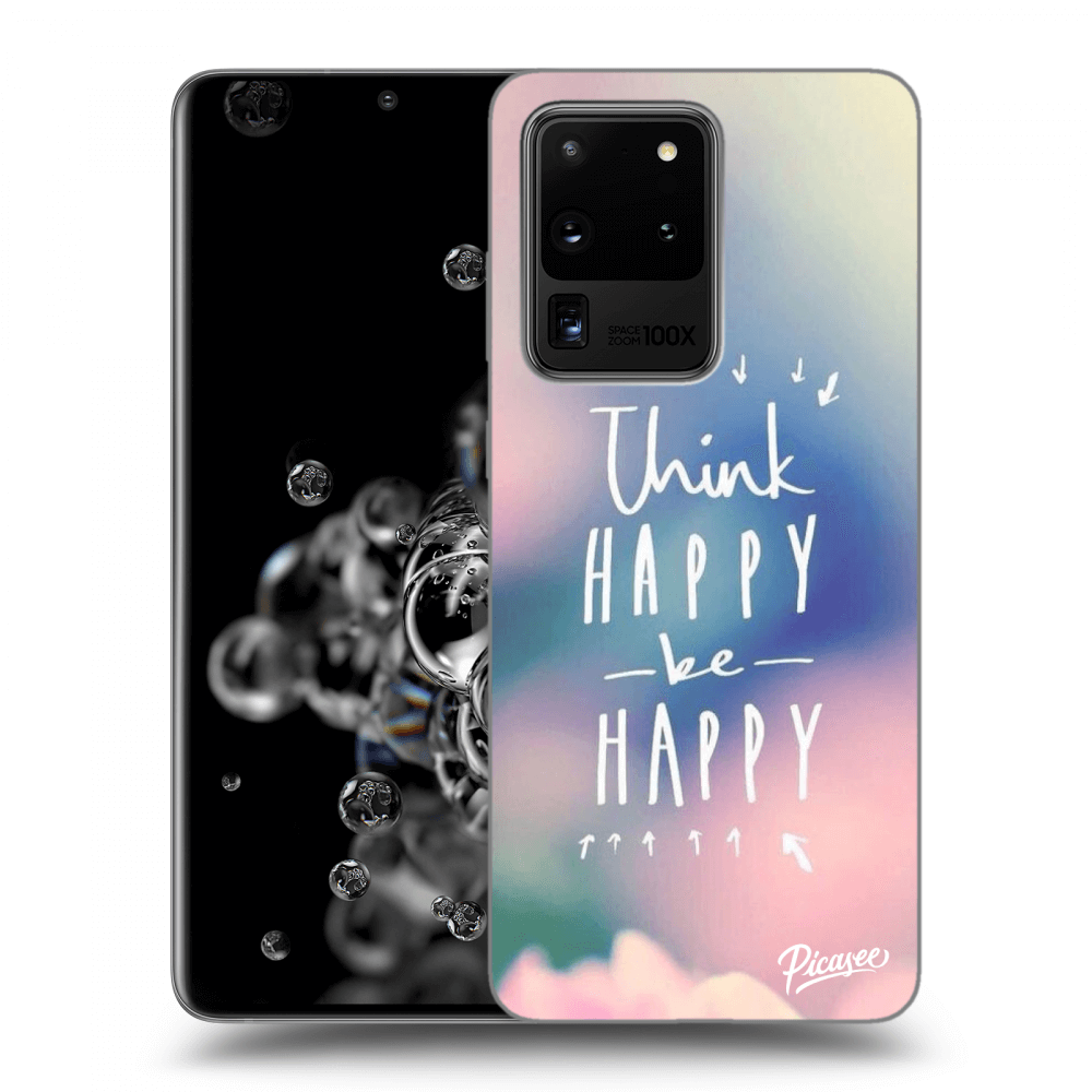Picasee ULTIMATE CASE za Samsung Galaxy S20 Ultra 5G G988F - Think happy be happy