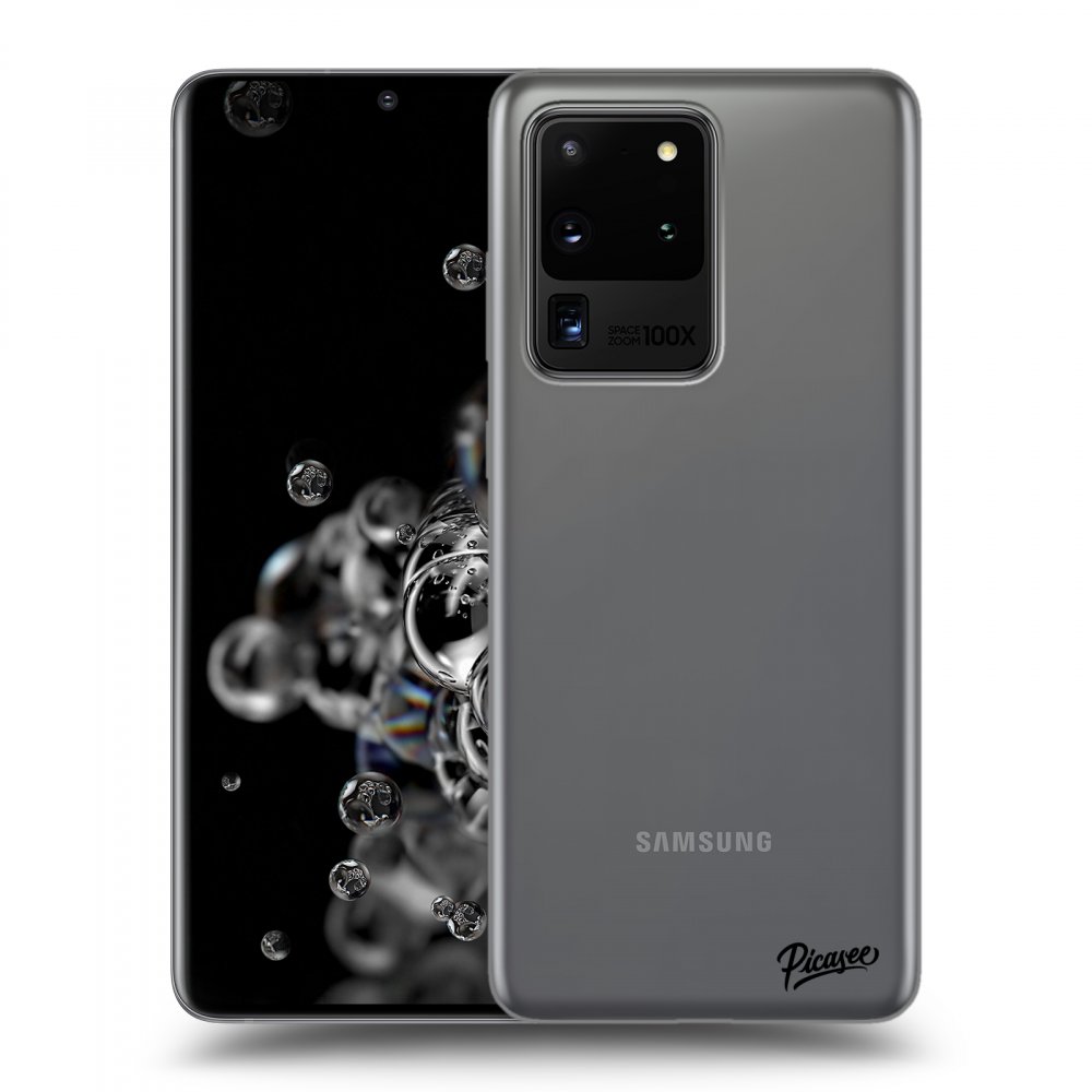 Picasee silikonska prozirna maskica za Samsung Galaxy S20 Ultra 5G G988F - Clear