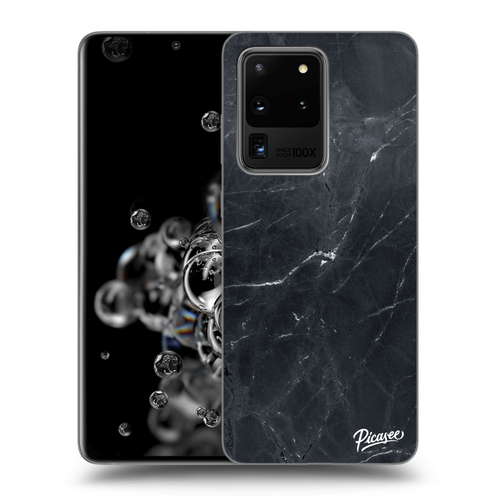 Picasee ULTIMATE CASE za Samsung Galaxy S20 Ultra 5G G988F - Black marble