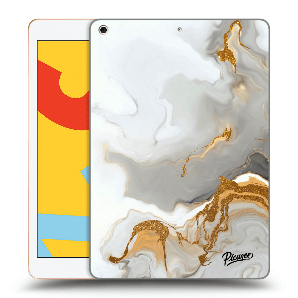 Picasee crna silikonska maskica za Apple iPad 10.2" 2019 (7. gen) - Her