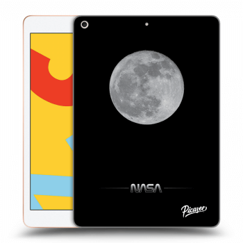 Picasee silikonska prozirna maskica za Apple iPad 10.2" 2019 (7. gen) - Moon Minimal