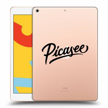 Picasee silikonska prozirna maskica za Apple iPad 10.2" 2019 (7. gen) - Picasee - black