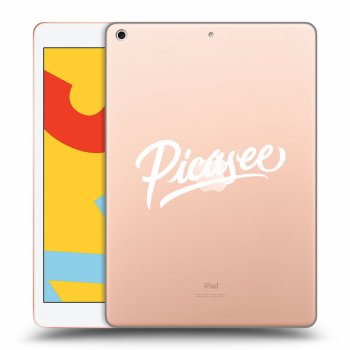 Picasee silikonska prozirna maskica za Apple iPad 10.2" 2019 (7. gen) - Picasee - White