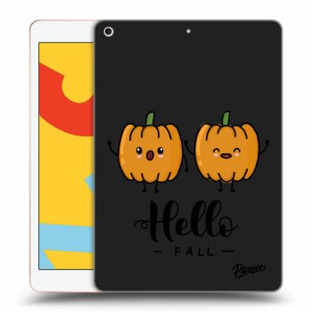 Picasee crna silikonska maskica za Apple iPad 10.2" 2019 (7. gen) - Hallo Fall