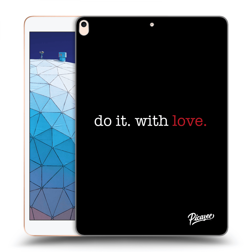 Picasee silikonska prozirna maskica za Apple iPad Air 10.5" 2019 (3.gen) - Do it. With love.