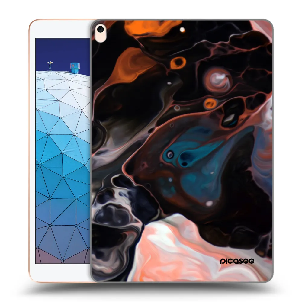 Picasee silikonska prozirna maskica za Apple iPad Air 10.5" 2019 (3.gen) - Cream