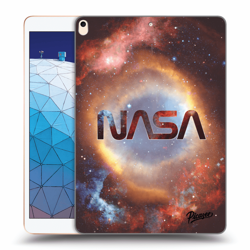 Picasee crna silikonska maskica za Apple iPad Air 10.5" 2019 (3.gen) - Nebula