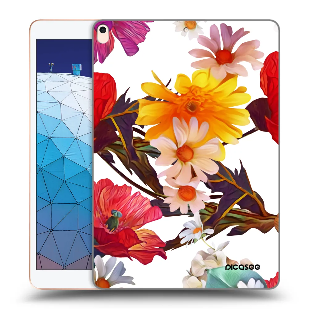 Picasee silikonska prozirna maskica za Apple iPad Air 10.5" 2019 (3.gen) - Meadow