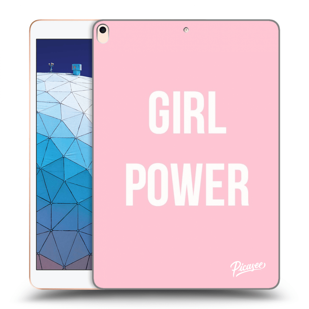 Picasee silikonska prozirna maskica za Apple iPad Air 10.5" 2019 (3.gen) - Girl power