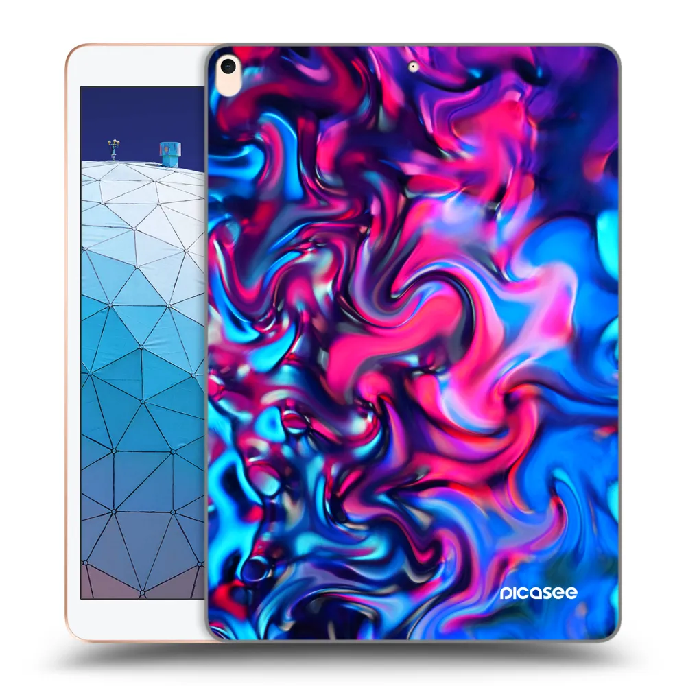 Picasee silikonska prozirna maskica za Apple iPad Air 10.5" 2019 (3.gen) - Redlight