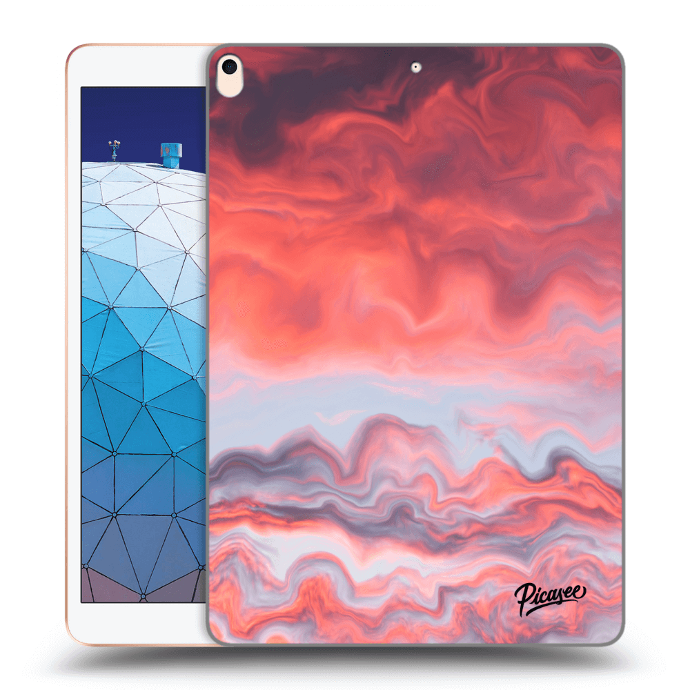 Picasee silikonska prozirna maskica za Apple iPad Air 10.5" 2019 (3.gen) - Sunset