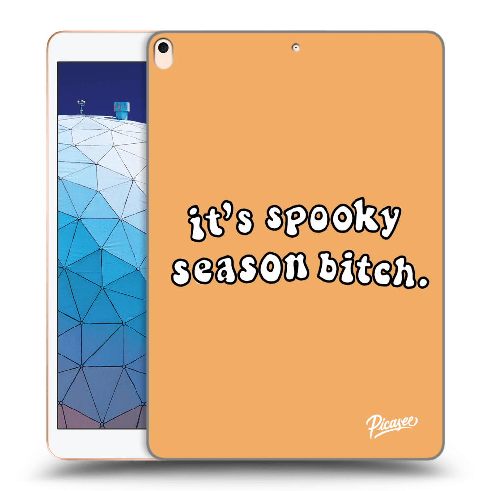 Picasee silikonska prozirna maskica za Apple iPad Air 10.5" 2019 (3.gen) - Spooky season
