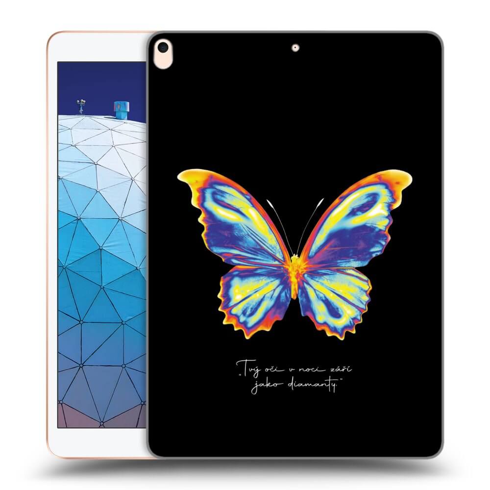 Picasee silikonska prozirna maskica za Apple iPad Air 10.5" 2019 (3.gen) - Diamanty Black